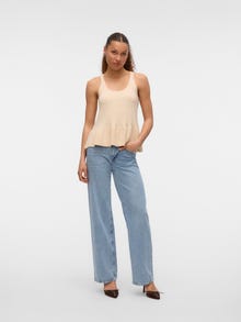 Vero Moda VMRIVER Knit top -Birch - 10328581