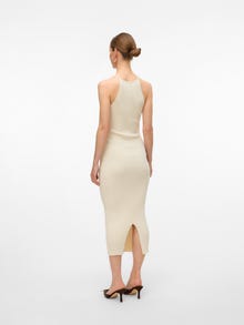 Vero Moda VMRIVER Long dress -Birch - 10328588
