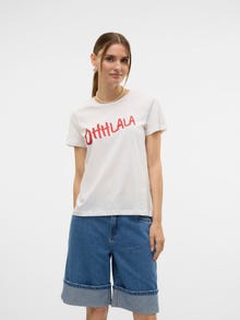 Vero Moda VMBOLA T-Shirt -Snow White - 10328602
