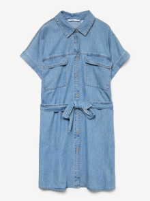 Vero Moda VMCNOTUS Vestido corto -Medium Blue Denim - 10328623