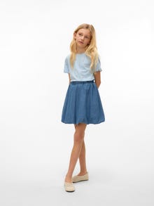 Vero Moda VMMASIE Cintura media Falda corta -Medium Blue Denim - 10328655