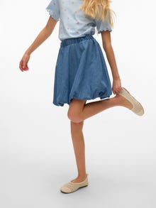 Vero Moda VMMASIE Cintura media Falda corta -Medium Blue Denim - 10328655