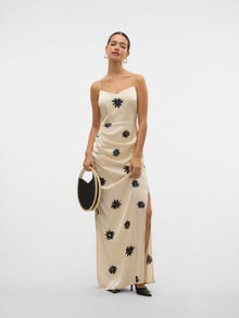 Vero Moda VMROE Lång klänning -Birch - 10328711