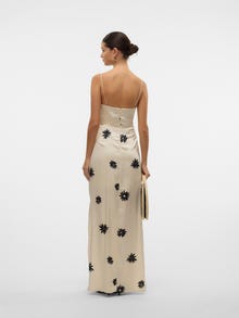 Vero Moda VMROE Lång klänning -Birch - 10328711