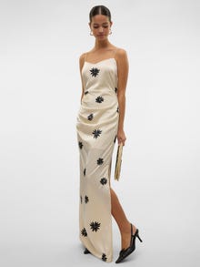 Vero Moda VMROE Lång klänning -Birch - 10328711