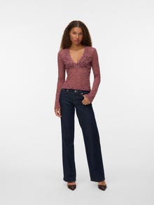 Vero Moda VMDEA Top -Rose Brown - 10328717