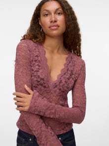 Vero Moda VMDEA Top -Rose Brown - 10328717