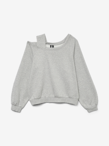 Vero Moda VMGINA Sudaderas -Light Grey Melange - 10328758