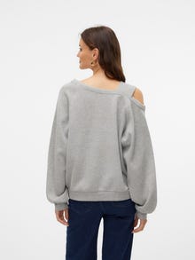 Vero Moda VMGINA Sudaderas -Light Grey Melange - 10328758