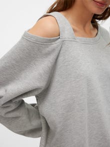 Vero Moda VMGINA Sudaderas -Light Grey Melange - 10328758