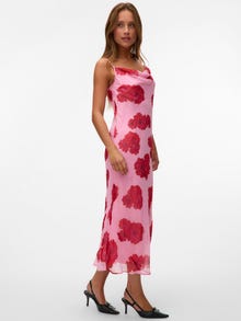 Vero Moda VMSMILLA Robe longue -Bonbon - 10328763