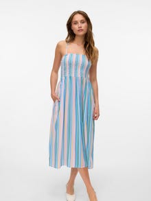 Vero Moda VMEASY Lang kjole -Snow White - 10328766