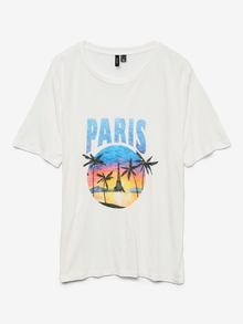 Vero Moda VMGIA T-Shirt -Snow White - 10328824