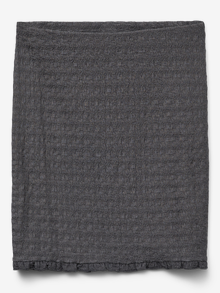 Vero Moda VMALMA Hohe Taille Kurzer Rock -Asphalt - 10328831