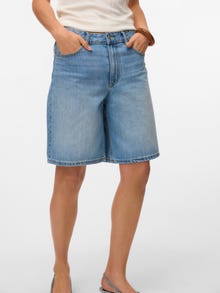 Vero Moda AWSAGE Pantaloncini a 5 tasche -Light Blue Denim - 10328836