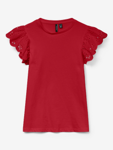 Vero Moda VMCARLA T-shirt -Salsa - 10328837