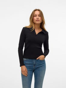 Vero Moda VMCOMO Top -Black - 10328843
