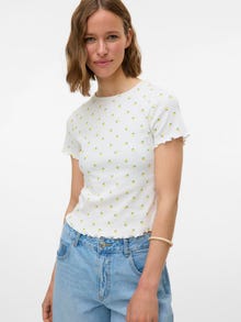 Vero Moda VMHARRY Tops -Snow White - 10328855
