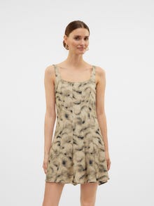 Vero Moda SNERLE Kort kjole -Birch - 10328882