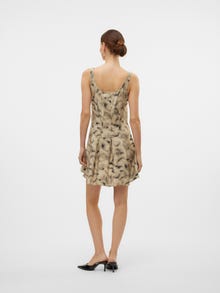 Vero Moda SNERLE Kort kjole -Birch - 10328882