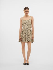Vero Moda SNERLE Kort kjole -Birch - 10328882