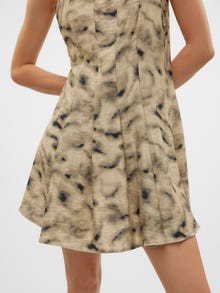 Vero Moda SNERLE Kort kjole -Birch - 10328882