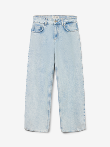 Vero Moda VMRANCY Talle medio Corte wide leg Vaqueros -Light Blue Denim - 10328902