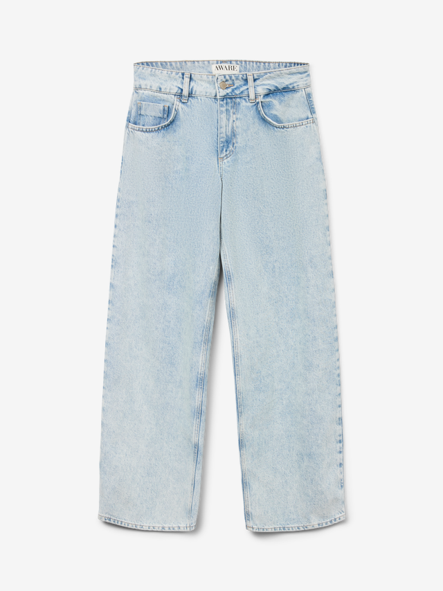 Vero Moda VMRANCY Taille moyenne Wide Leg Fit Jeans - 10328902