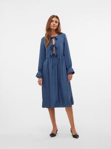Vero Moda VMMELANEY Midi dress -Dark Denim - 10328941