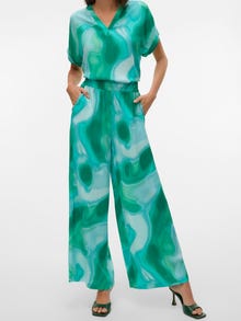 Vero Moda VMVADE High rise Trousers -Bosphorus - 10329034
