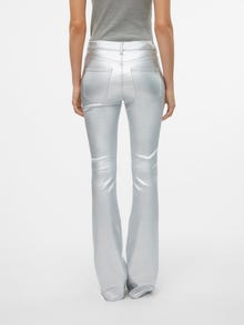 Vero Moda VMFLASH Normaali vyötärö Flared fit Farkut -Silver Colour - 10329072