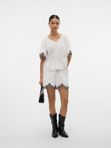 Vero Moda VMDIANA Shorts -Snow White - 10329100