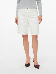 Vero Moda VMSAGE 5-Pocket Shorts -Ecru - 10329124