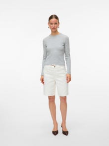 Vero Moda VMSAGE 5-Pocket Shorts -Ecru - 10329124