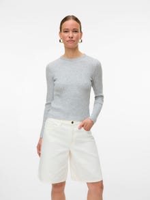 Vero Moda VMSAGE 5-Pocket Shorts -Ecru - 10329124