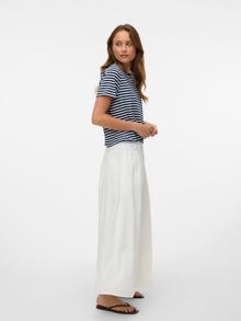 Vero Moda VMROXANNE Cintura media Falda larga -Snow White - 10329135