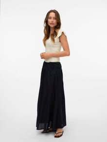 Vero Moda VMROXANNE Cintura media Falda larga -Black - 10329135