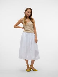 Vero Moda VMFRIBA Cintura alta Falda larga -Snow White - 10329145