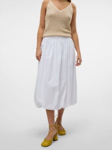 Vero Moda VMFRIBA Cintura alta Falda larga -Snow White - 10329145