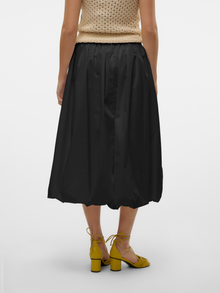 Vero Moda VMFRIBA Wysoka talia Długa spódnica -Black - 10329145