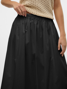 Vero Moda VMFRIBA Wysoka talia Długa spódnica -Black - 10329145