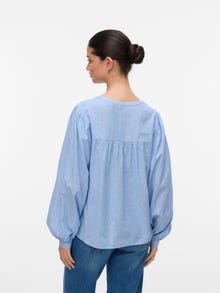 Vero Moda VMNIKA Top -Cashmere Blue - 10329166