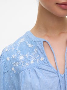 Vero Moda VMNIKA Top -Cashmere Blue - 10329166
