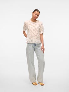 Vero Moda VMTRINE Top -Snow White - 10329184