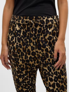 Vero Moda VMEVA Mid waist Trousers -Tigers Eye - 10329278
