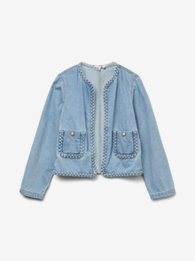 Vero Moda VMHENRIETTE Jeansjacke -Light Blue Denim - 10329293