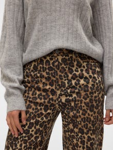 Vero Moda VMTESSA Hög midja Vida ben Jeans -Tigers Eye - 10329307