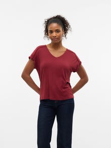 Vero Moda VMVANESSA Top -Syrah - 10329351