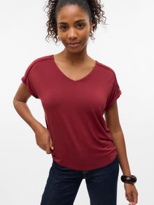 Vero Moda VMVANESSA Top -Syrah - 10329351