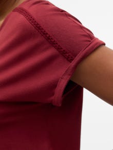 Vero Moda VMVANESSA Góra -Syrah - 10329351